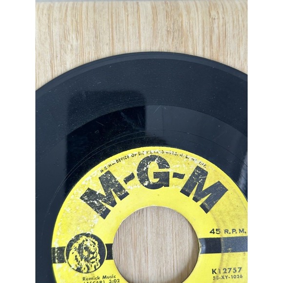 TOMMY EDWARDS 45 PLEASE MR. SUN / THE MORNING SIDE OF THE MOUNTAIN MGM 1959 7" - Picture 10 of 12